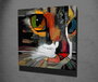 Wallity KC400 Cuadro Decorativo sobre Lienzo Multicolor